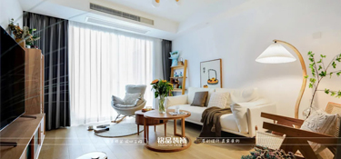 『設(shè)計』北歐風(fēng)的小三房，巧用綠植與原木搭配出溫馨的家！