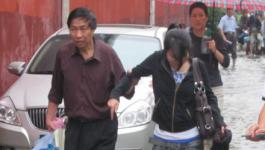 2014年 自發(fā)疏導交通