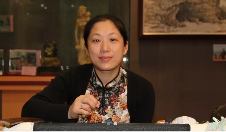 杭繡非物質文化遺產(chǎn)省級傳承人金家虹